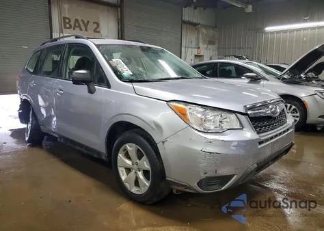 2015 Subaru Forester 2.5I z USA, uszkodzony, nr VIN JF2SJABC6FH808321